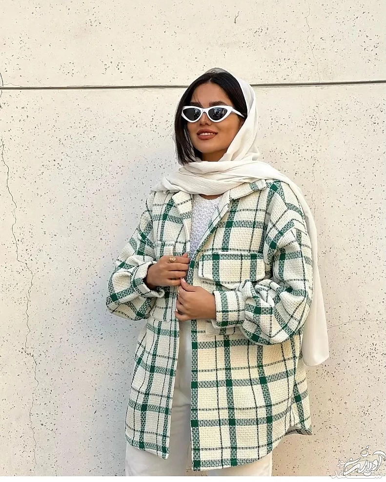 استایل با مانتو کشمیر